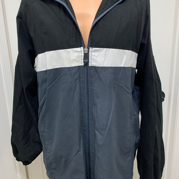 Men’s BCG running lined windbreaker zip large - Picture 3 of 6